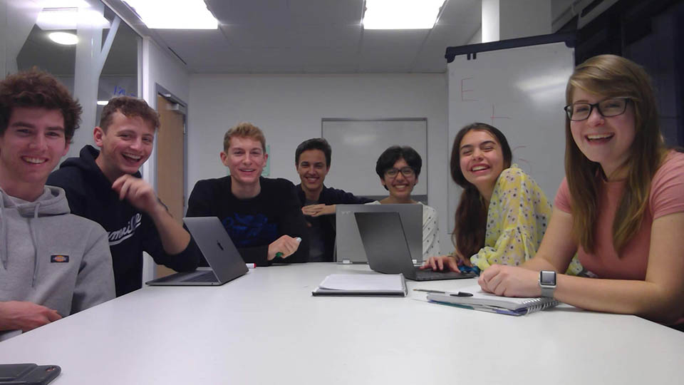 Image of the Loughborough Enactus team